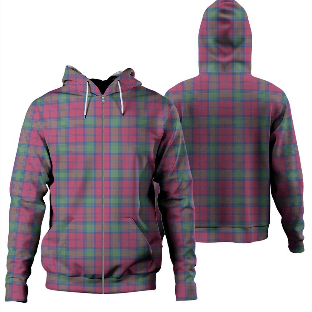 Lindsay Ancient Tartan Classic Zipper Hoodie