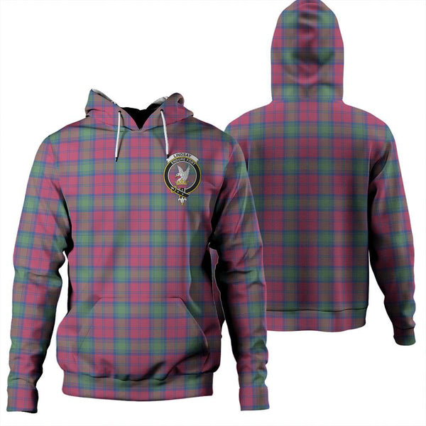 Lindsay Ancient Tartan Classic Crest Hoodie