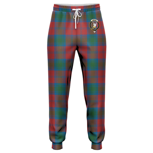 Lindsay Ancient Clan Badge Tartan Jogger Pants