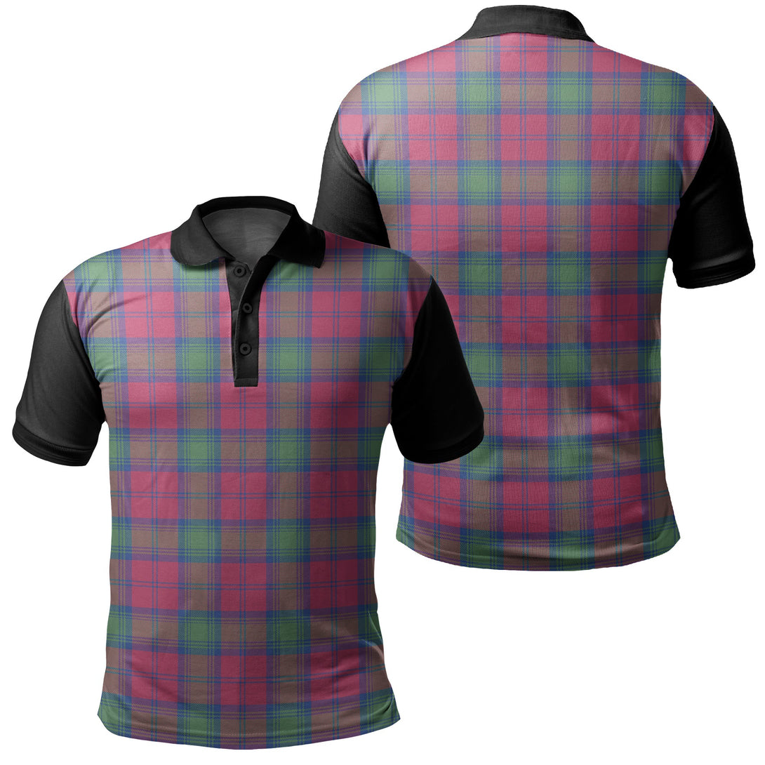 Lindsay Ancient Tartan Classic Polo Shirt Black Neck 1 Style