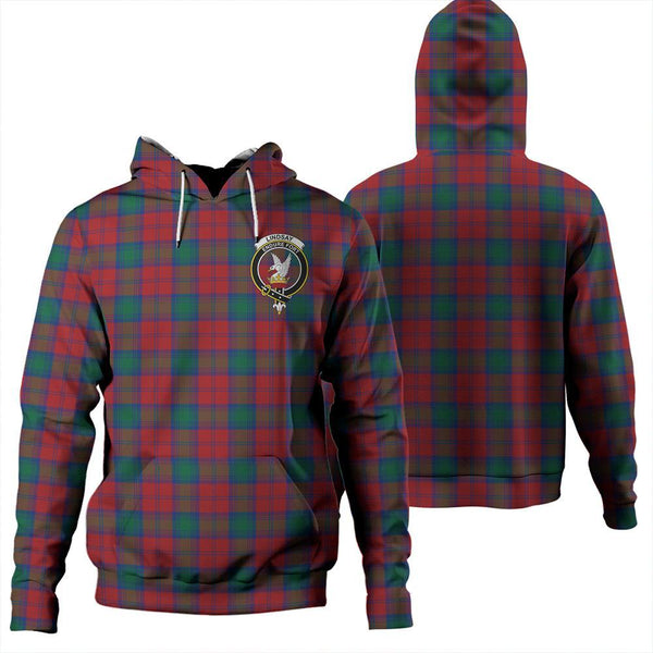 Lindsay Modern Tartan Classic Crest Hoodie