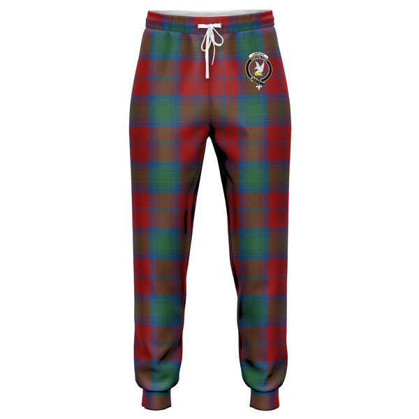 Lindsay Modern Clan Badge Tartan Jogger Pants