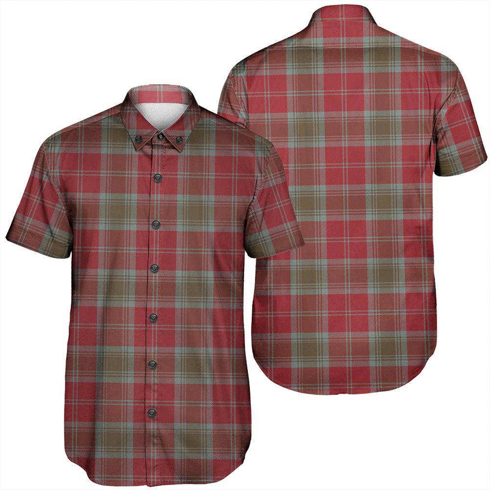 Lindsay Weathered Tartan Classic Short Sleeve Shirt