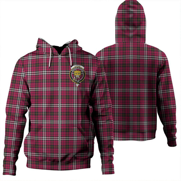 Little Tartan Classic Crest Zipper Hoodie