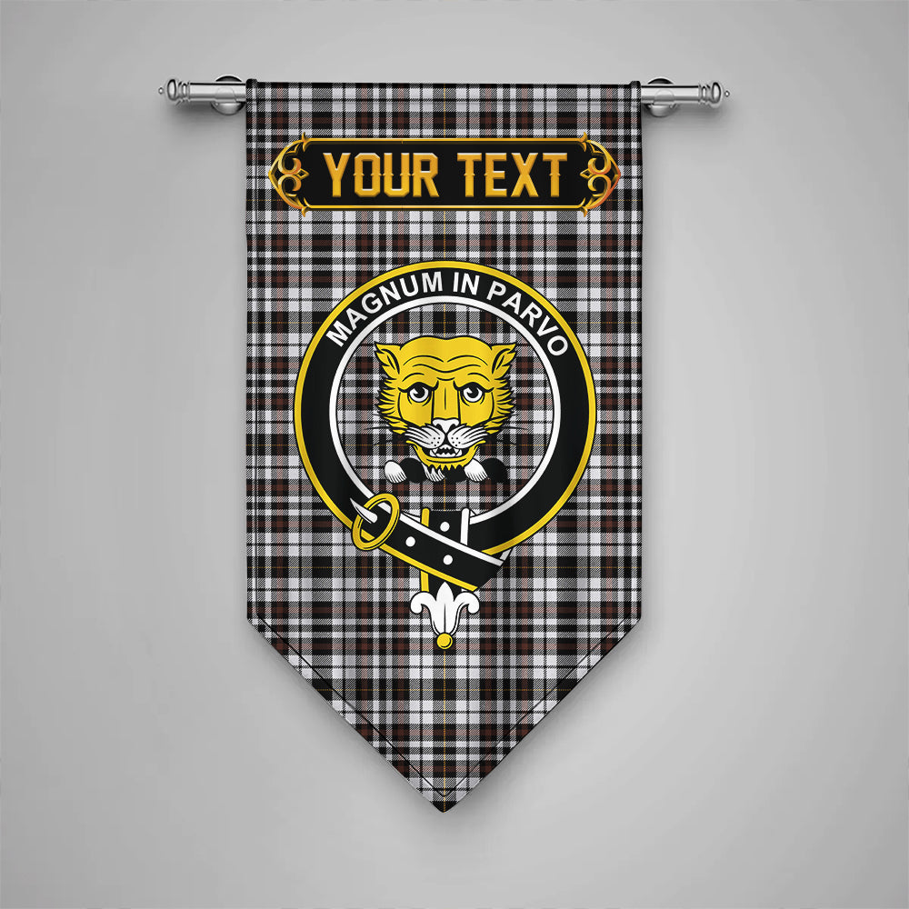 Little Arisaid Modern Clan Badge Tartan Gonfalon Personalize