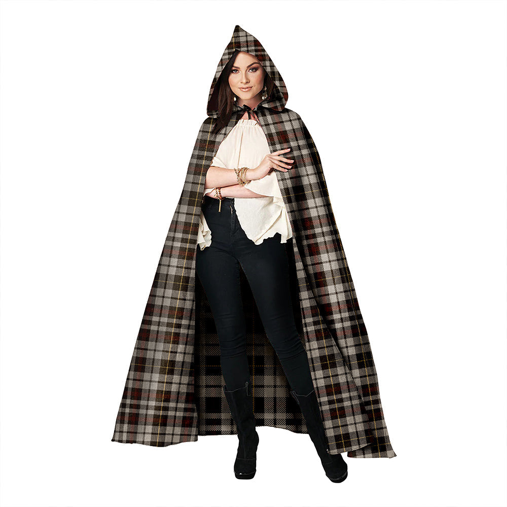 Little Arisaid Weathered Clan Badge Tartan Hooded Cloak