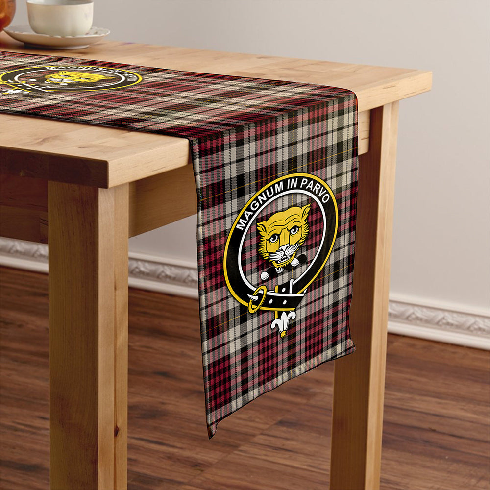 Little Dress Ancient Clan Badge Tartan Table Runner