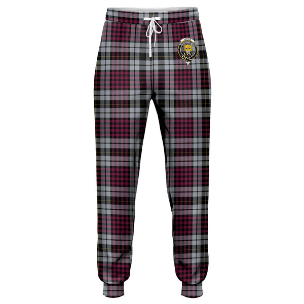 Little Dress Modern Clan Badge Tartan Jogger Pants