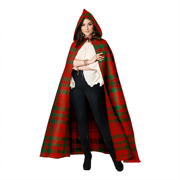 Livingstone Ancient Clan Badge Tartan Hooded Cloak