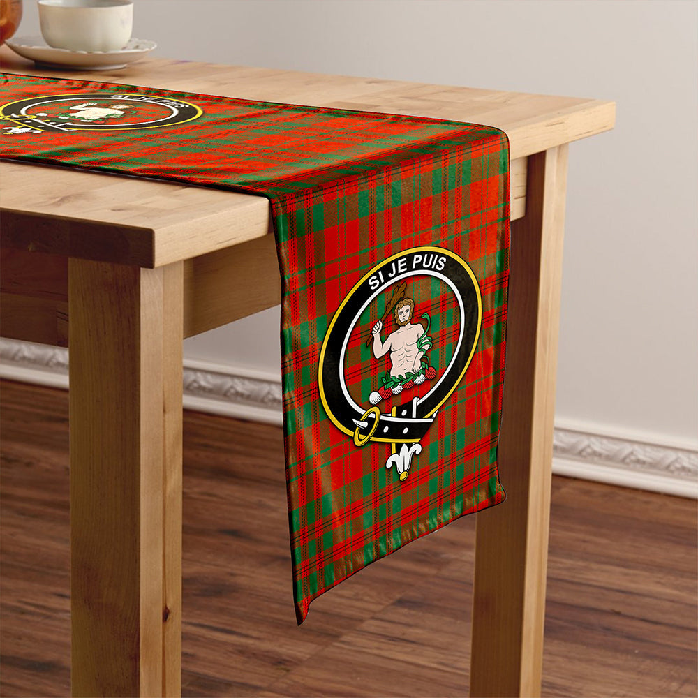 Livingstone Ancient Clan Badge Tartan Table Runner