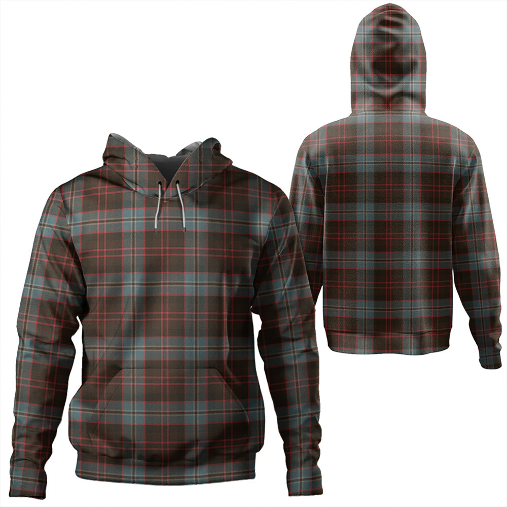 Lochaber #2 Weathered Tartan Classic Hoodie