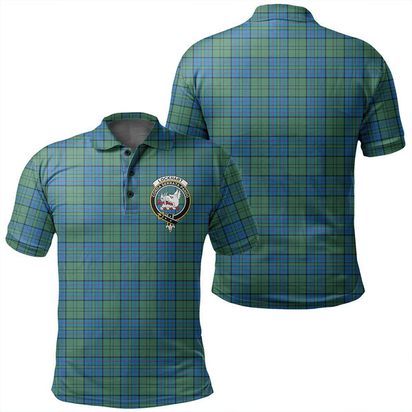 Lockhart Modern Tartan Classic Crest Polo Shirt