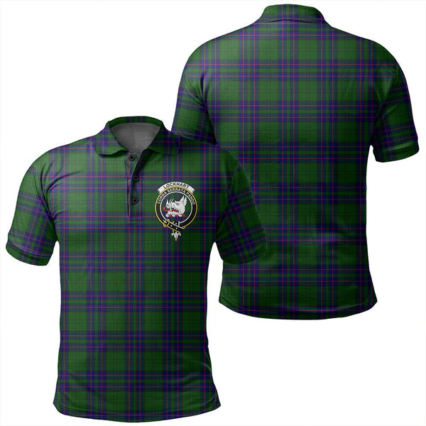 Lockhart Tartan Classic Crest Polo Shirt