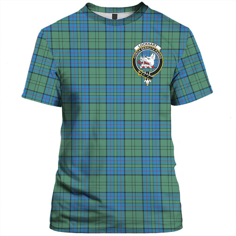 Lockhart Modern Tartan Classic Crest T-Shirt