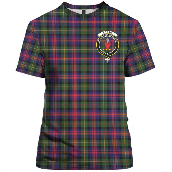 Logan Modern Tartan Classic Crest T-Shirt