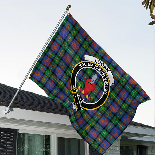 Logan Ancient Classic Crest House Flag