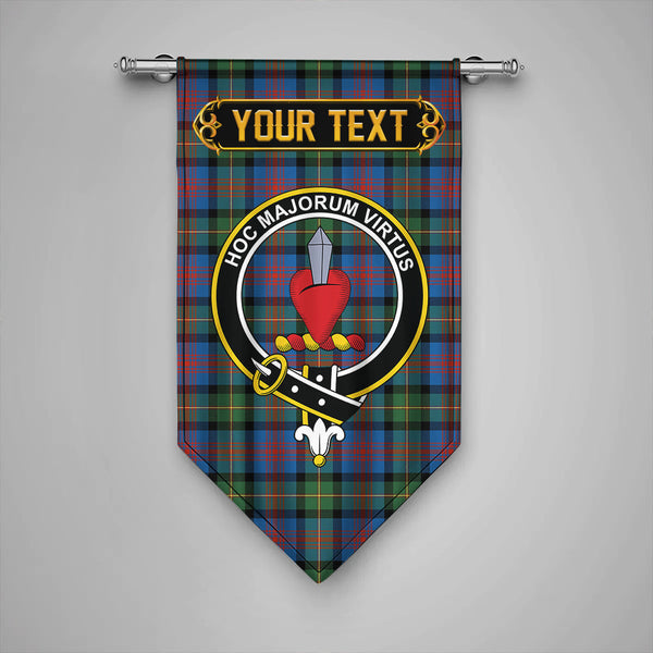 Logan Ancient Clan Badge Tartan Gonfalon Personalize