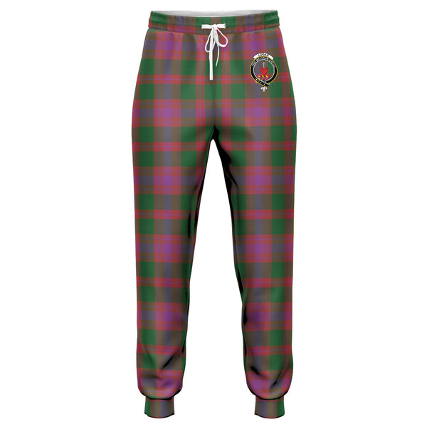 Logan Light Ancient Clan Badge Tartan Jogger Pants