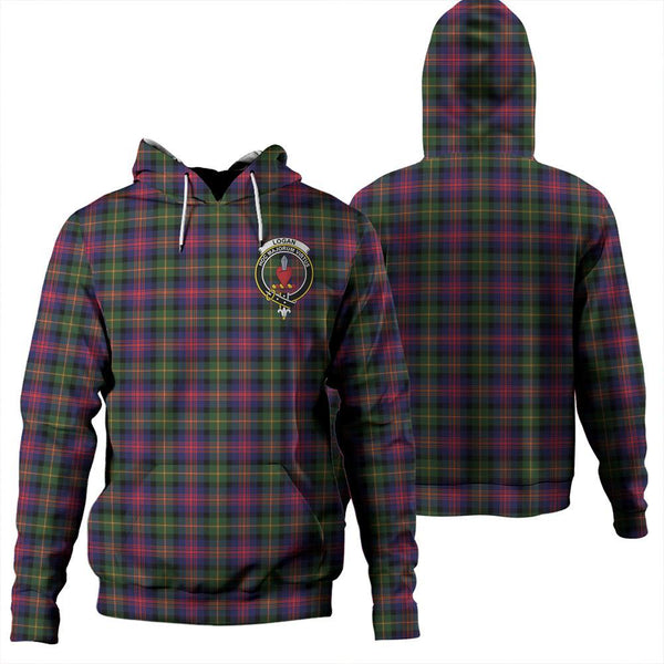 Logan Modern Tartan Classic Crest Hoodie