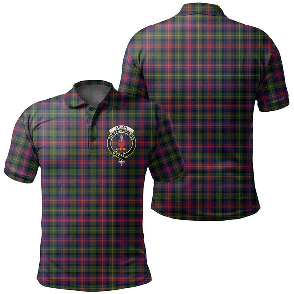 Logan Modern Tartan Classic Crest Polo Shirt