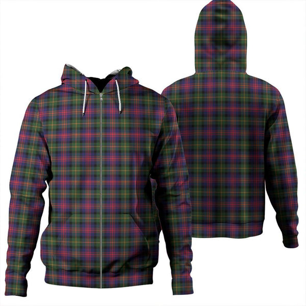 Logan Modern Tartan Classic Zipper Hoodie