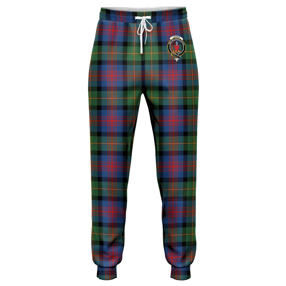 Logan Modern Clan Badge Tartan Jogger Pants