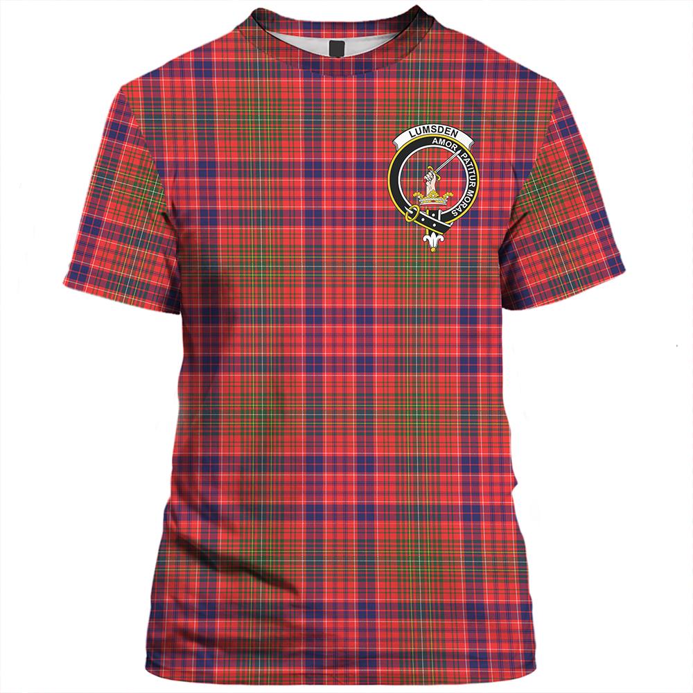 Lumsden Modern Tartan Classic Crest T-Shirt