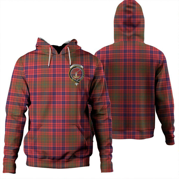 Lumsden Modern Tartan Classic Crest Hoodie