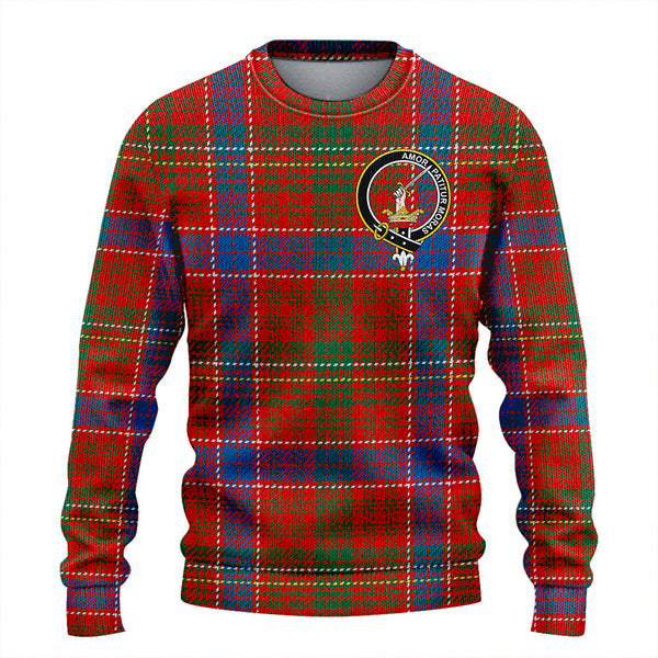 Lumsden Waistcoat Ancient Clan Badge Tartan Knitted Sweater