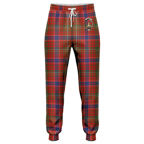 Lumsden Waistcoat Modern Clan Badge Tartan Jogger Pants