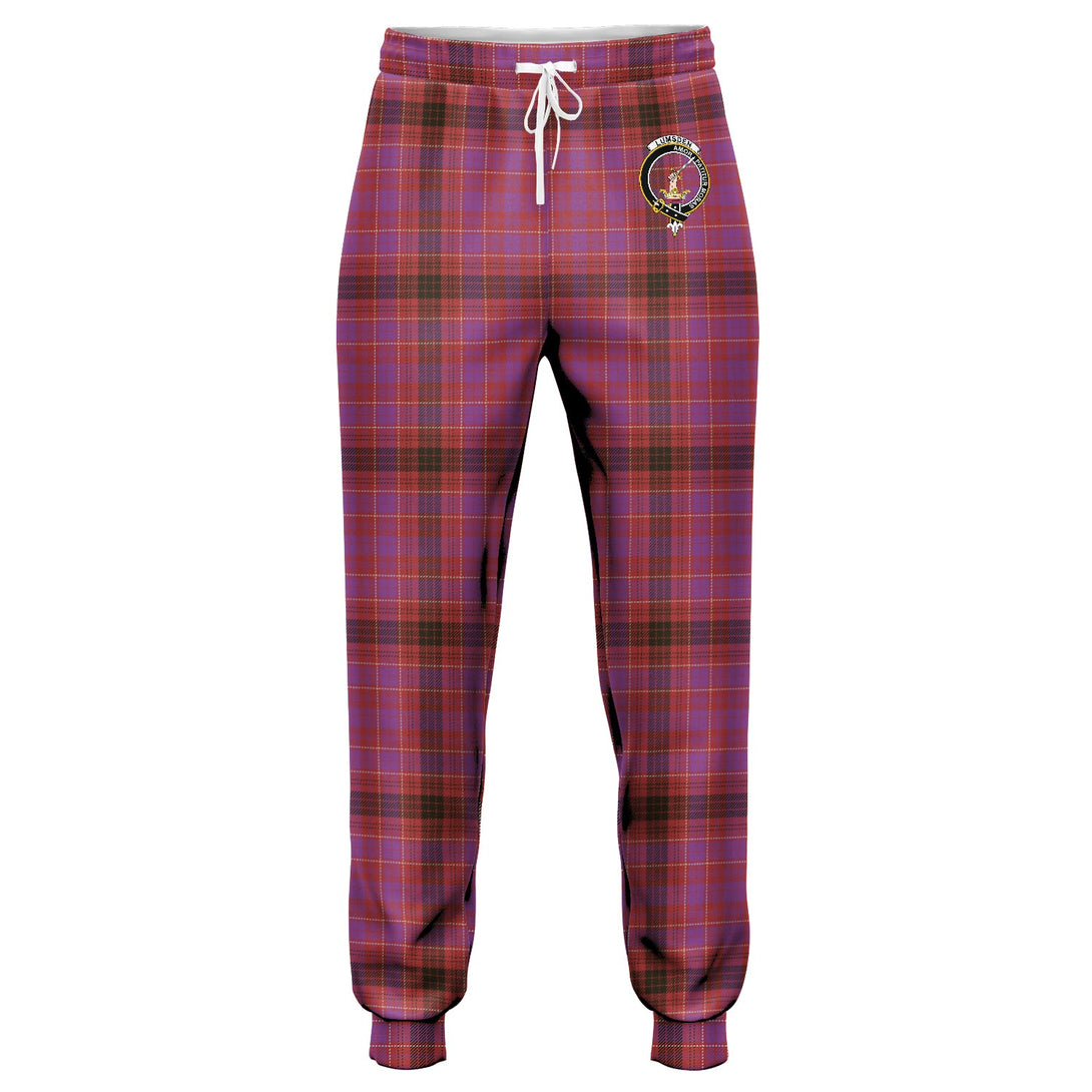 Lumsden of Clova Weathered Clan Badge Tartan Jogger Pants