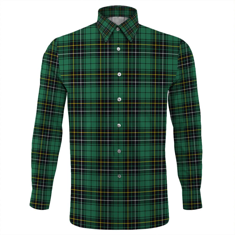 MacAlpine Ancient Tartan Classic Long Sleeve Button Shirt