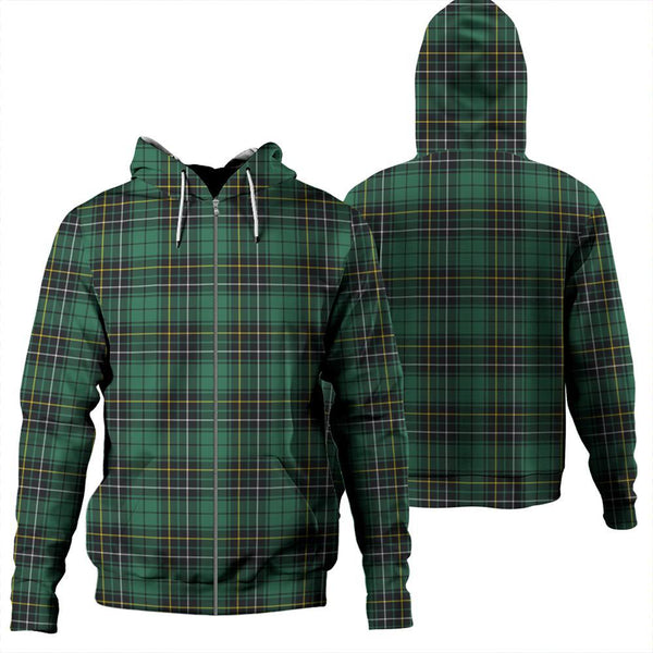 MacAlpine Ancient Tartan Classic Zipper Hoodie