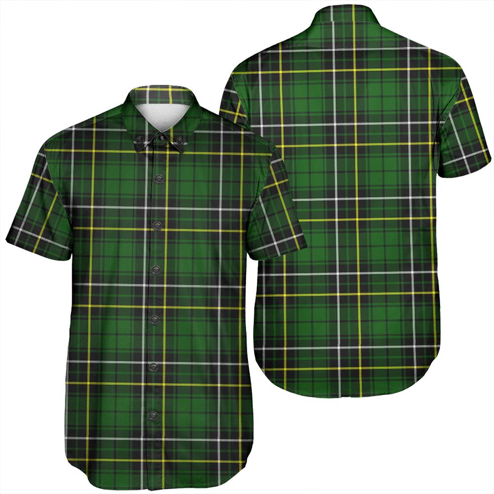 MacAlpine Modern Tartan Classic Short Sleeve Shirt