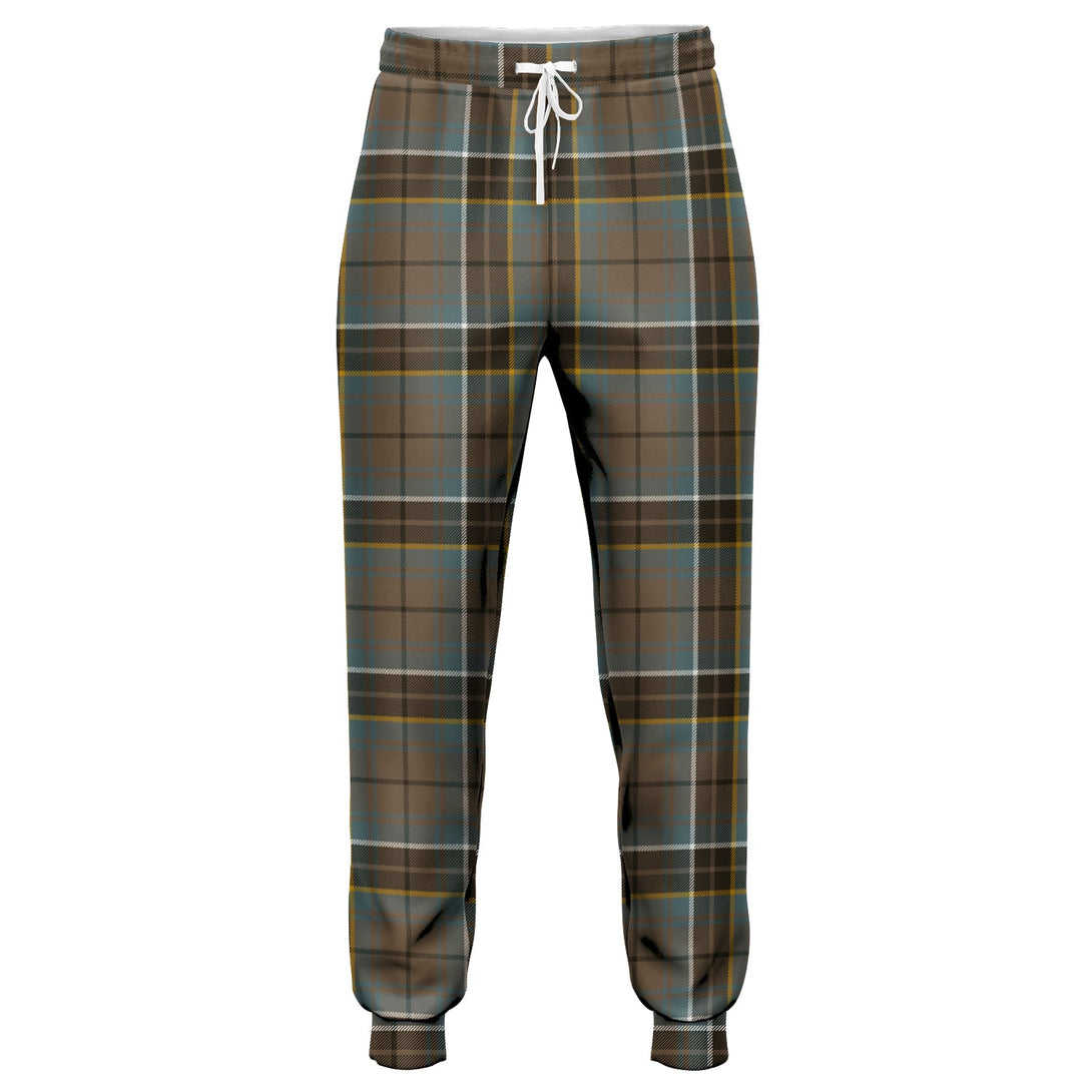 MacAlpine Weathered Tartan Jogger Pants