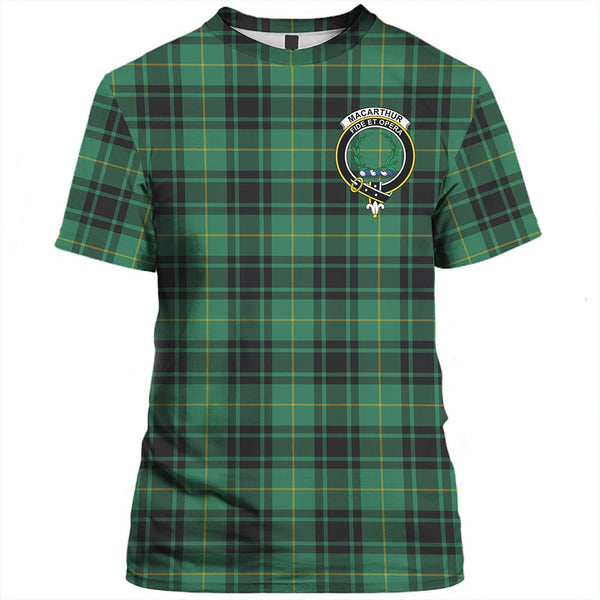 MacArthur Ancient Tartan Classic Crest T-Shirt