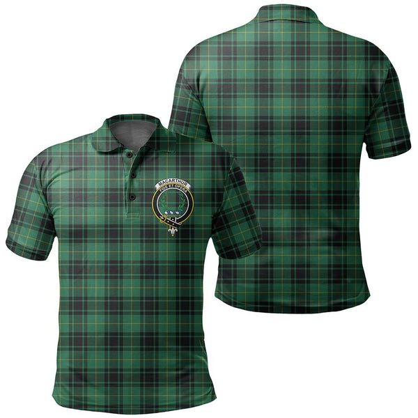 MacArthur Ancient Tartan Classic Crest Polo Shirt