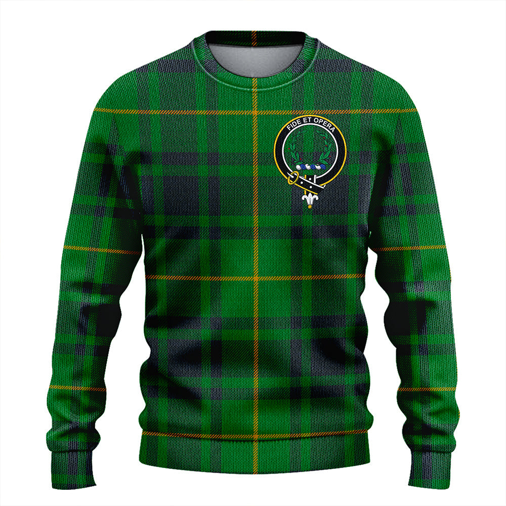 MacArthur Ancient Clan Badge Tartan Knitted Sweater