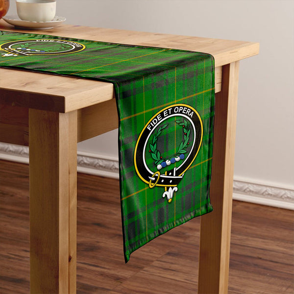 MacArthur Ancient Clan Badge Tartan Table Runner