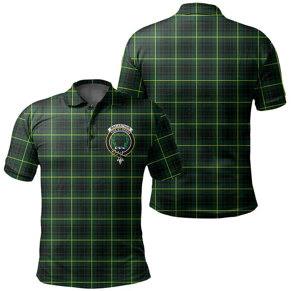 MacArthur Modern Tartan Classic Crest Polo Shirt