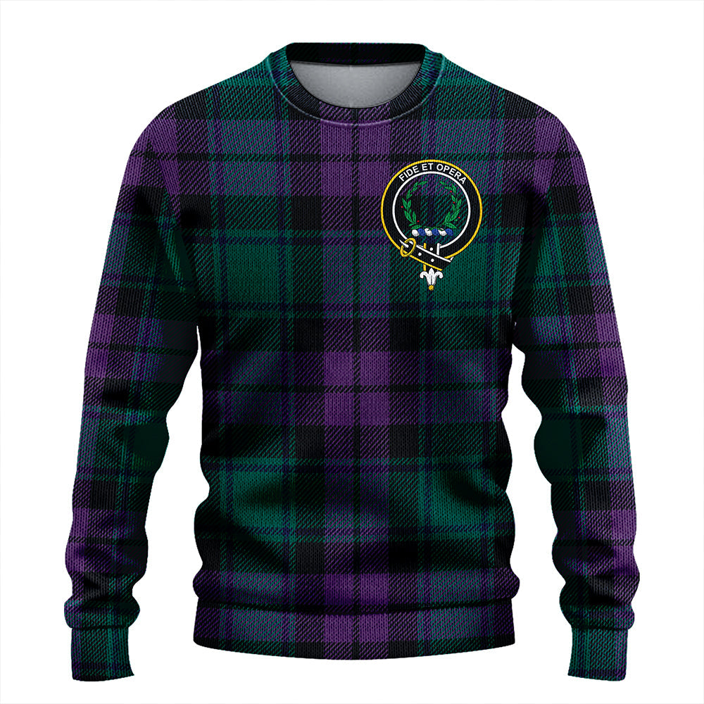 MacArthur of Milton Modern Clan Badge Tartan Knitted Sweater