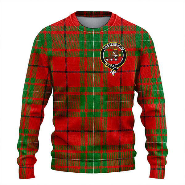 MacAulay Ancient Clan Badge Tartan Knitted Sweater