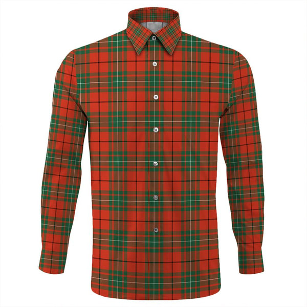 MacAulay Ancient Tartan Classic Long Sleeve Button Shirt