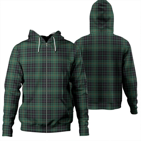 MacAulay Hunting Ancient Tartan Classic Zipper Hoodie