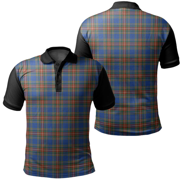 MacBeth Ancient Tartan Classic Polo Shirt Black Neck 1 Style