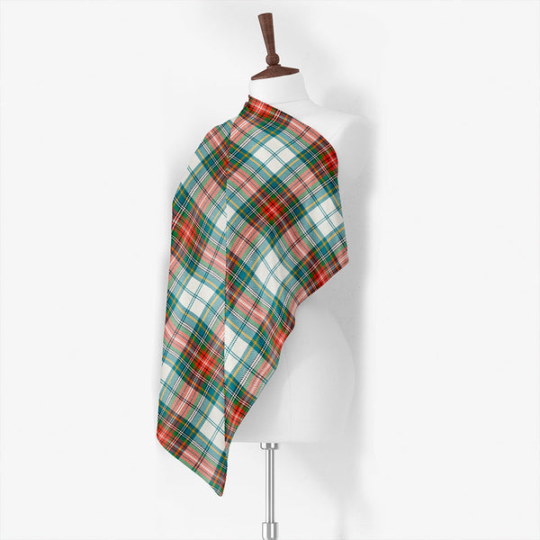 MacBeth Dress Ancient Tartan Classic Silk Habotai Square Scarf