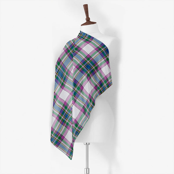 MacBeth Dress Dance Modern Tartan Classic Silk Habotai Square Scarf