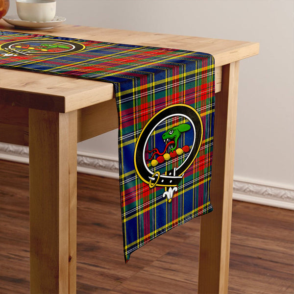 MacBeth Modern Clan Badge Tartan Table Runner