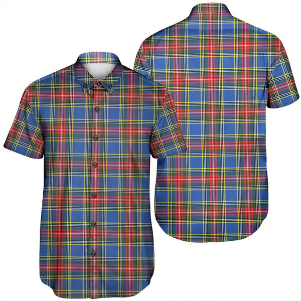 MacBeth Modern Tartan Classic Short Sleeve Shirt