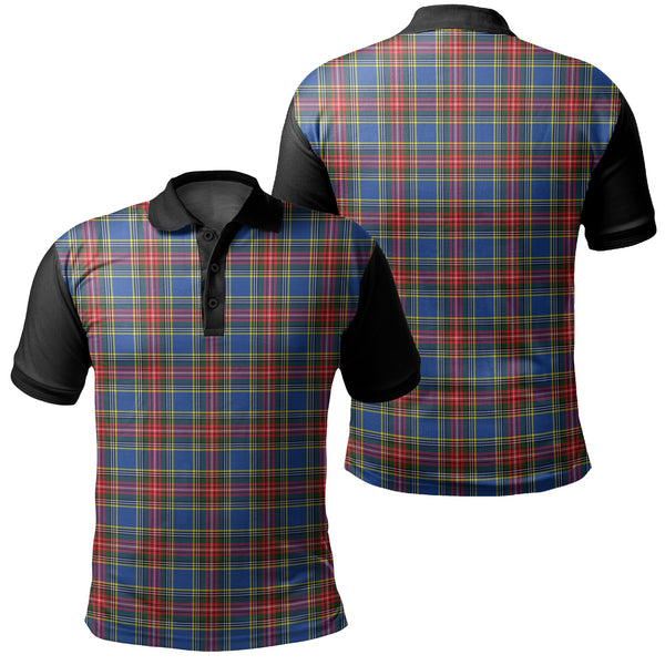 MacBeth Modern Tartan Classic Polo Shirt Black Neck 1 Style